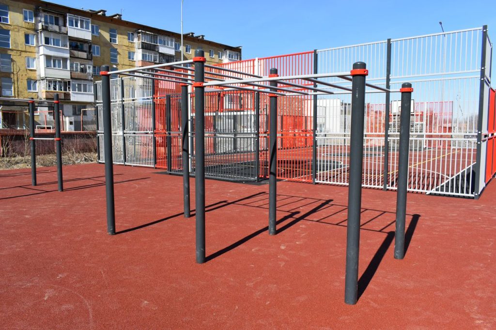 Спортивная площадка г. Чусовой, ул. Мира 4