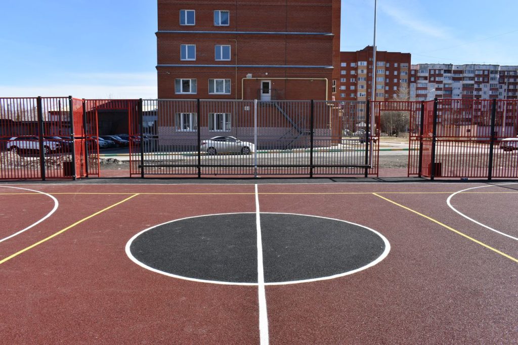 Спортивная площадка г. Чусовой, ул. Мира 4