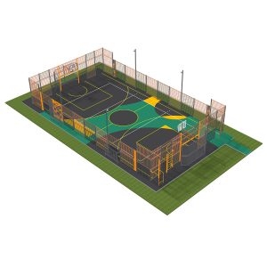 Мульти-арена спортивно-игровая, Базовая, РА.04.1